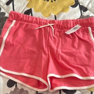 Girls Pink Casual Shorts